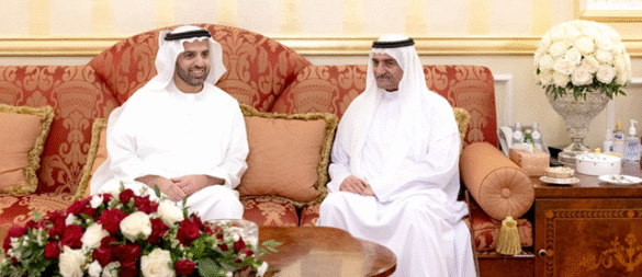 Hamad Al Sharqi Receives RAK Crown Prince, Ramadan Well-Wishers